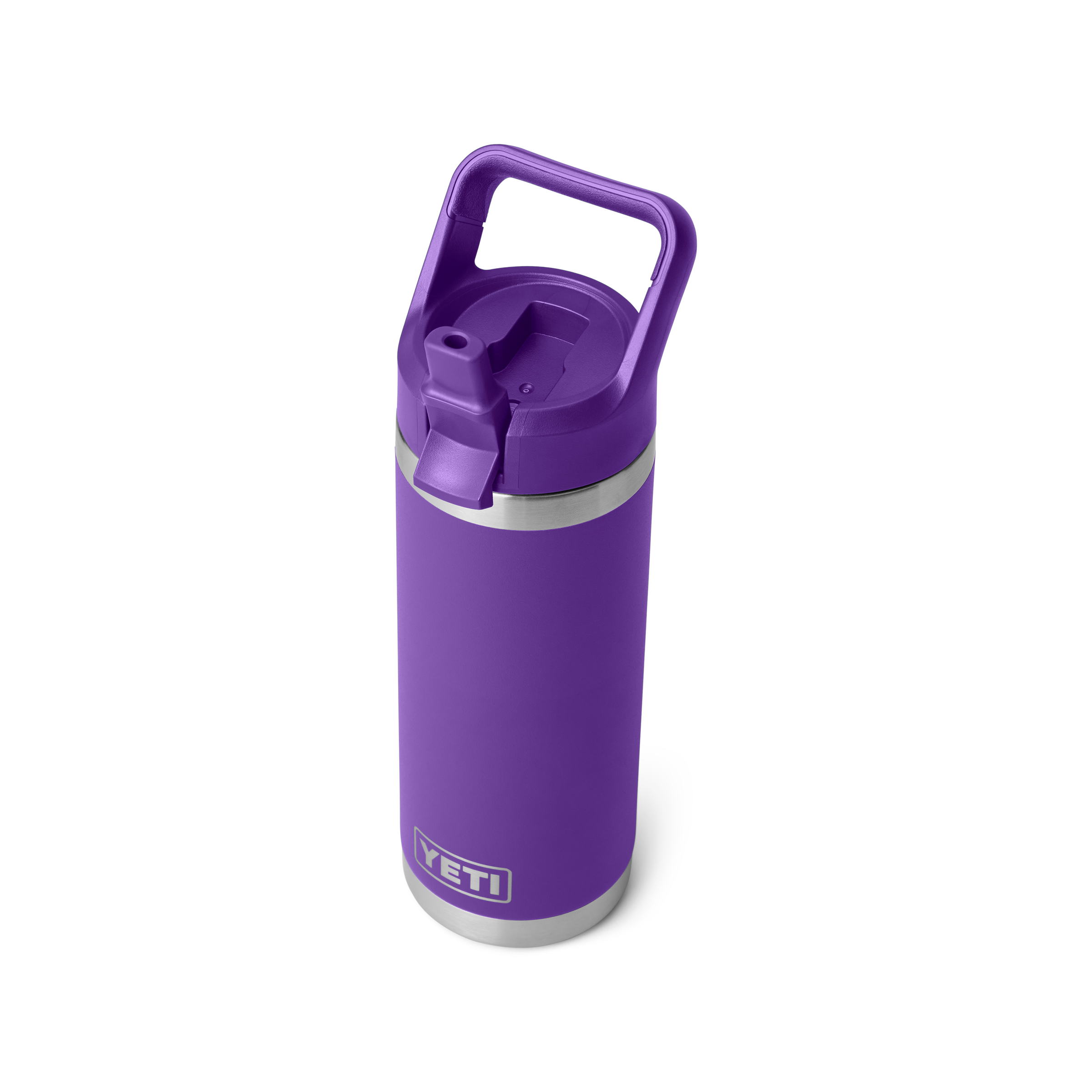 Rambler 18 oz (532 ml) Colour Straw Cap Bottle - Pace Purple