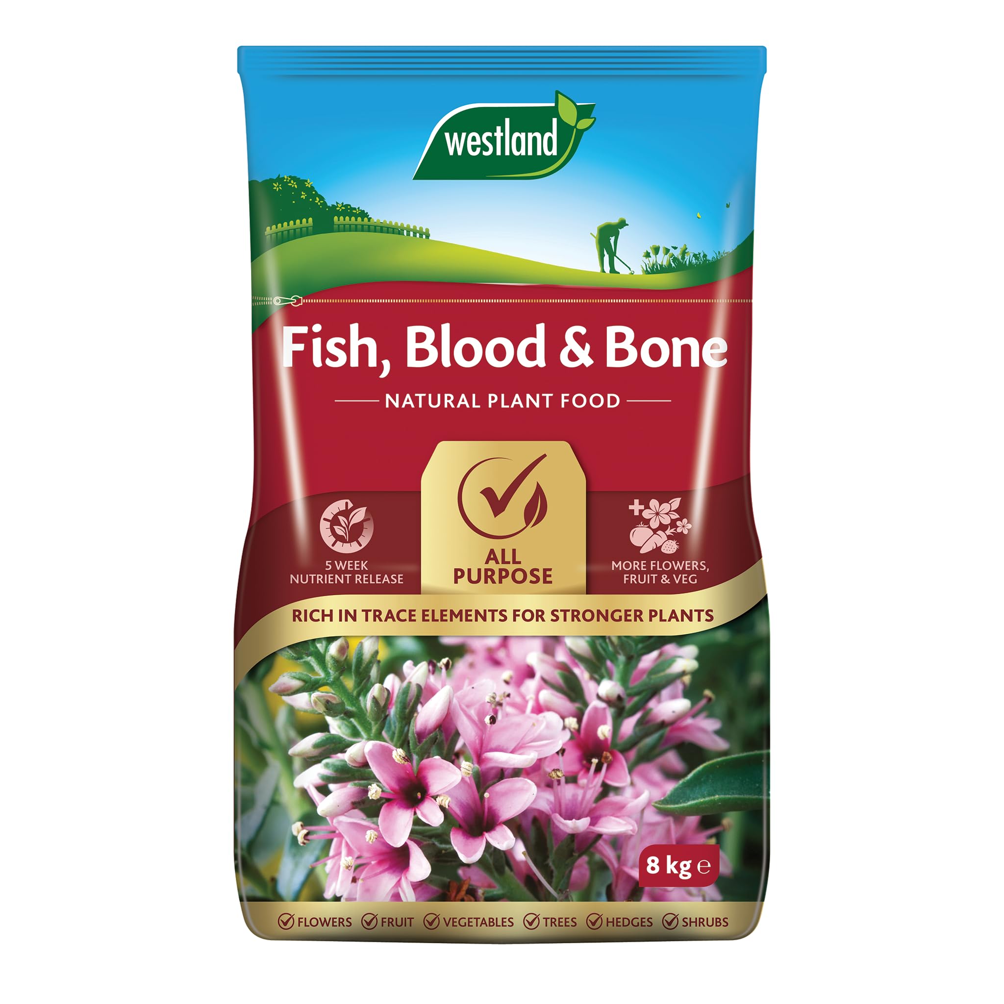 FISH, Blood & Bone 8kg Bag