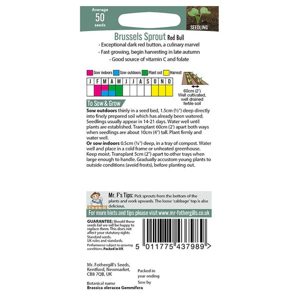 UK/JO-BRUSSELS SPROUT Red Bull