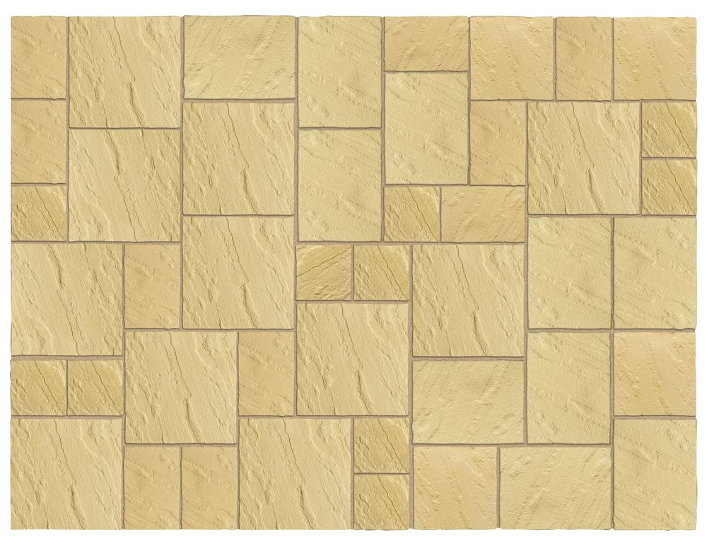 Abbey Paving 10.22m² Patio Kit