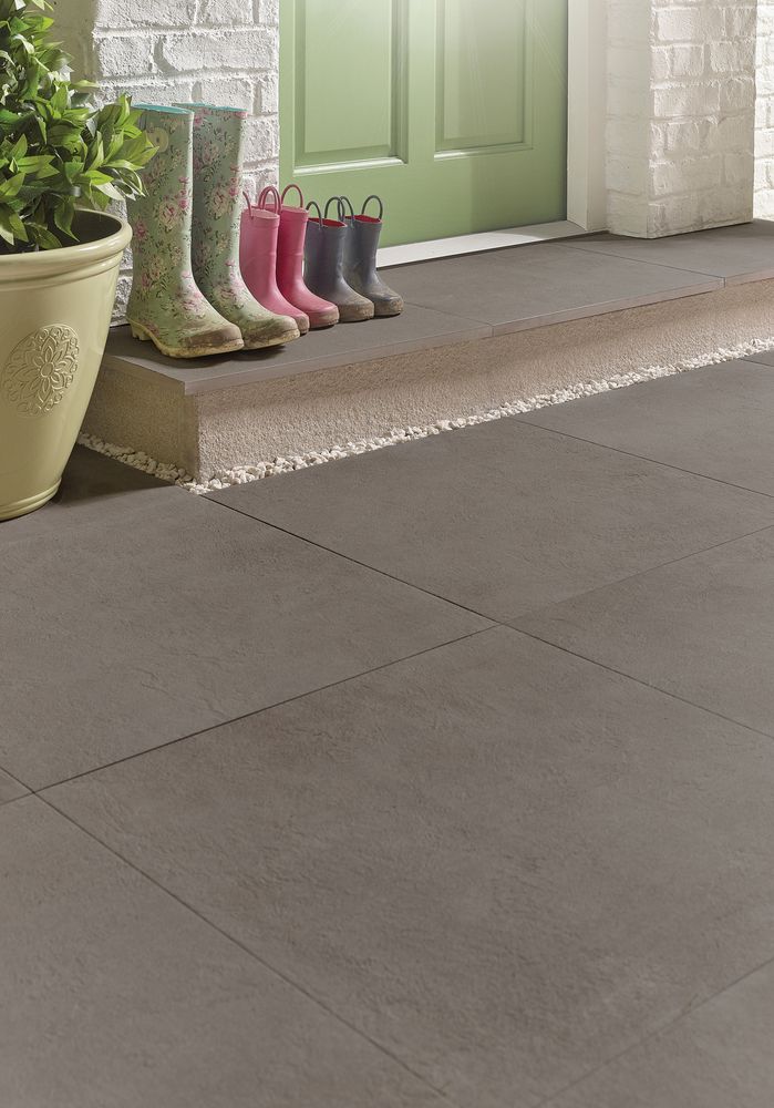 Porcelain Paving 600 x 600mm Oyster Twin Pack