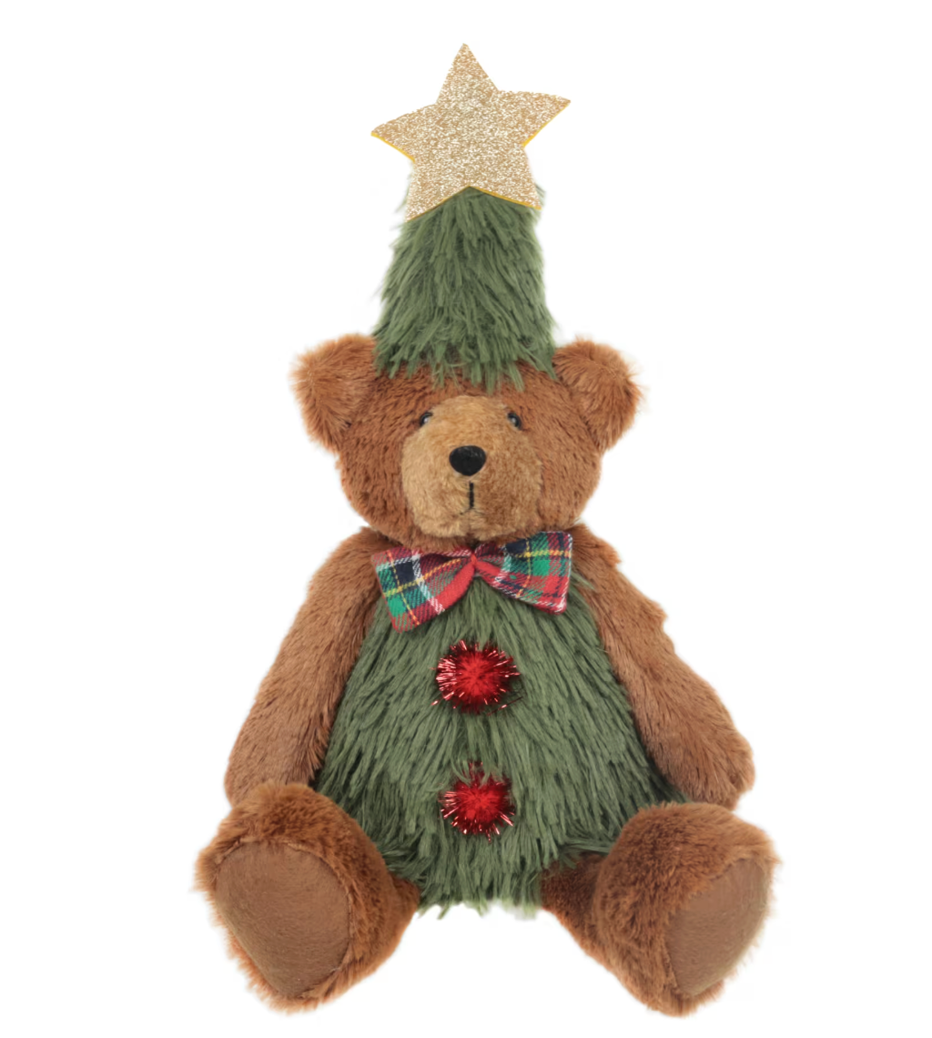 Giant Christmas Tree Bear
