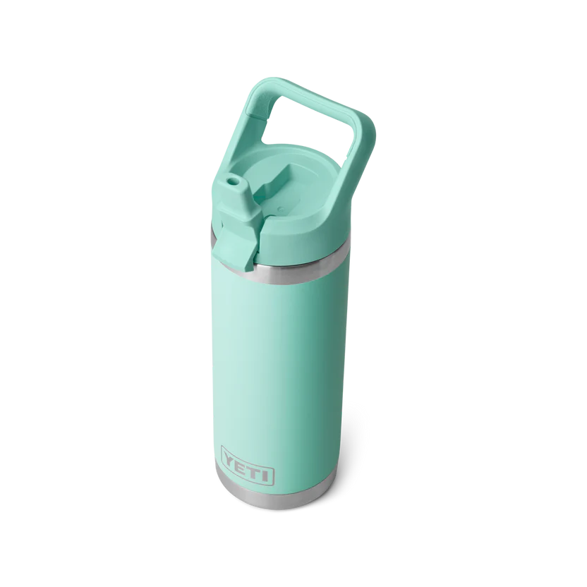 Rambler 18oz Colour Straw Bottle Seafoam