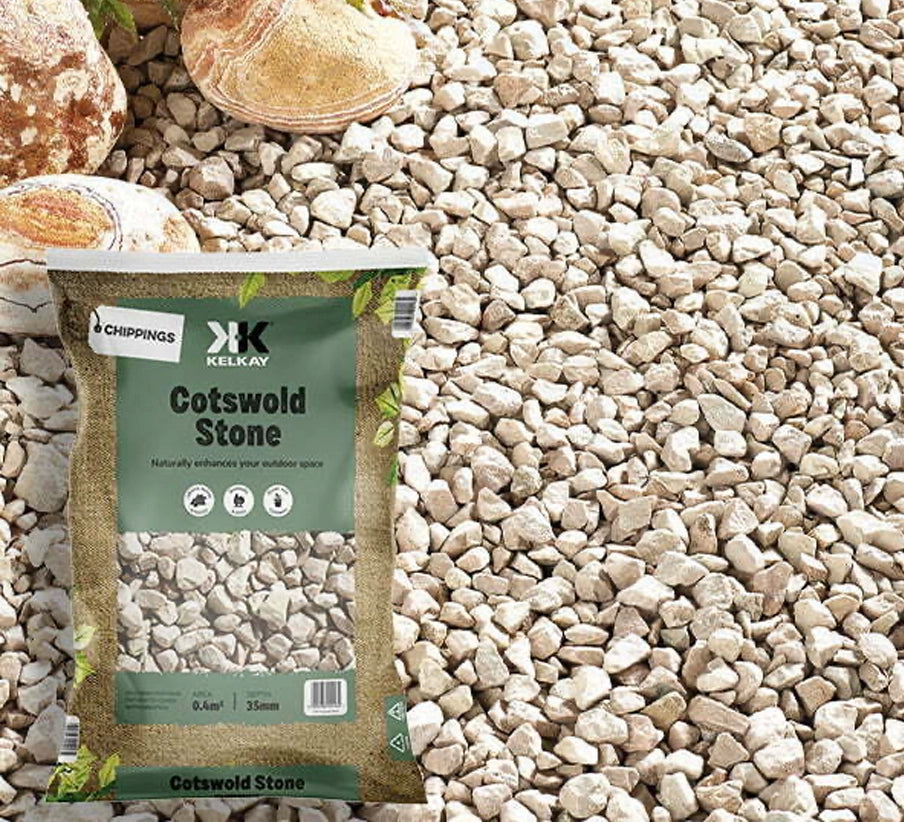 Cotswold Stone Chippings - Large Bag