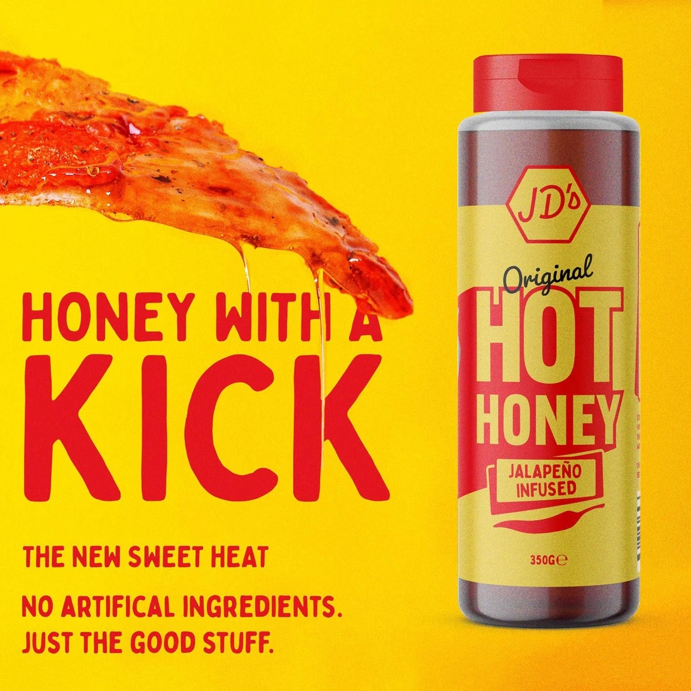 JD's Hot Honey - Original 350g