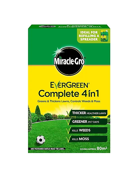 Miracle-Gro Evergreen Complete 4 in 1 80M2
