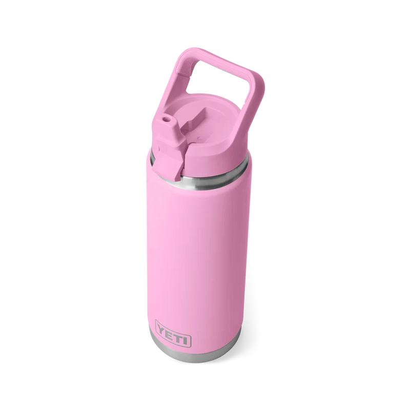 Rambler 26 oz (760ml) Colour Straw Bottle - Power Pink