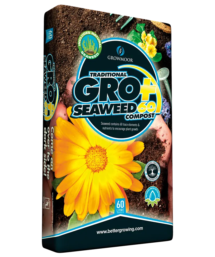 Traditional Gro+ Seaweed 60 Compost 40L