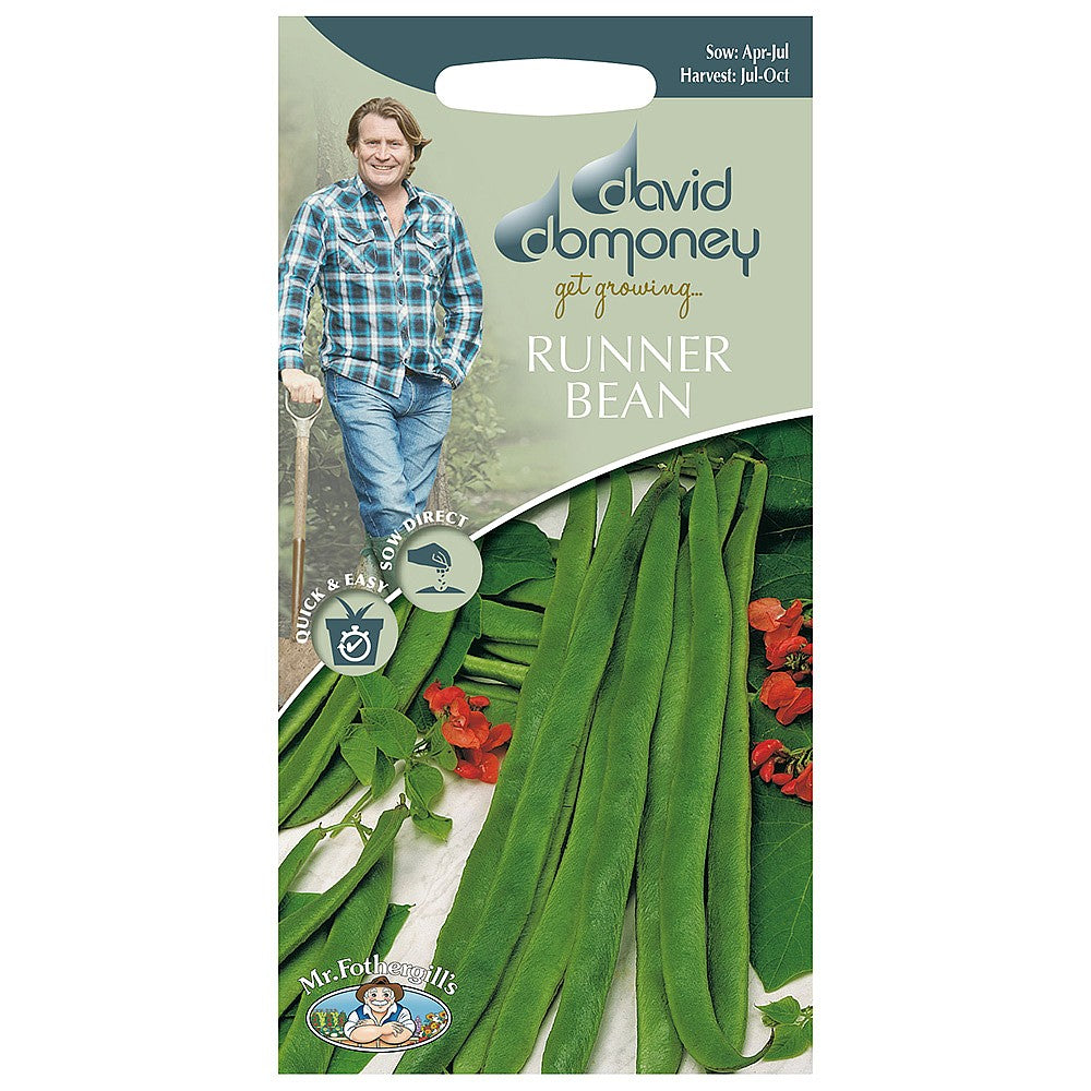 Runner Bean Galaxy Seeds David Domoney