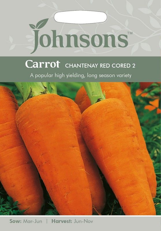 Carrot Chantenay Red Cored 2 Seeds