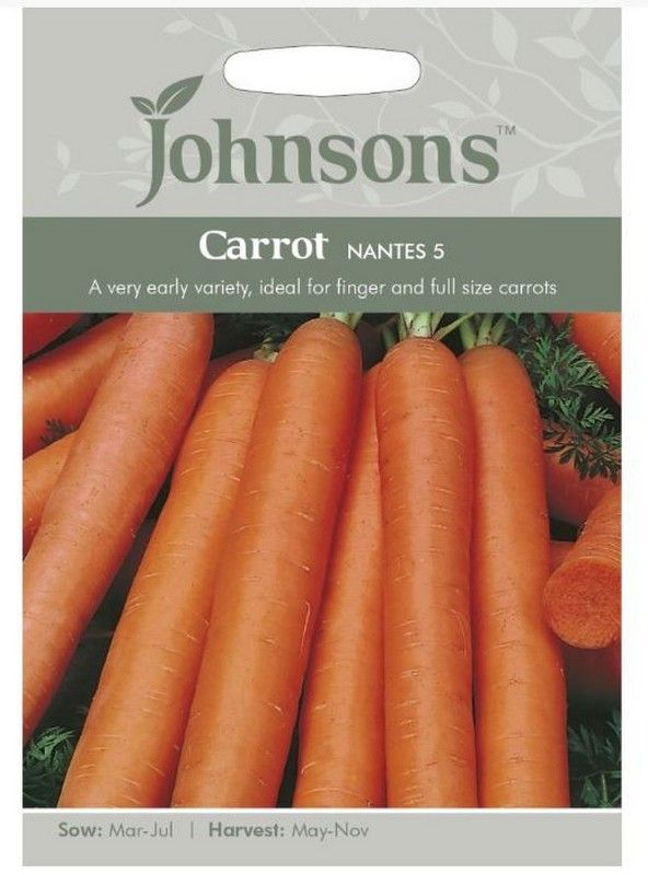 Carrot Nantes 5 Seeds