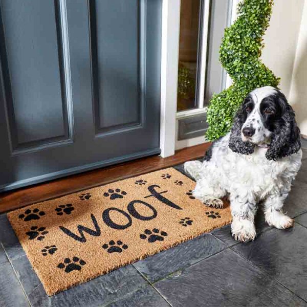 Decoir Mat Woof 75x45cm
