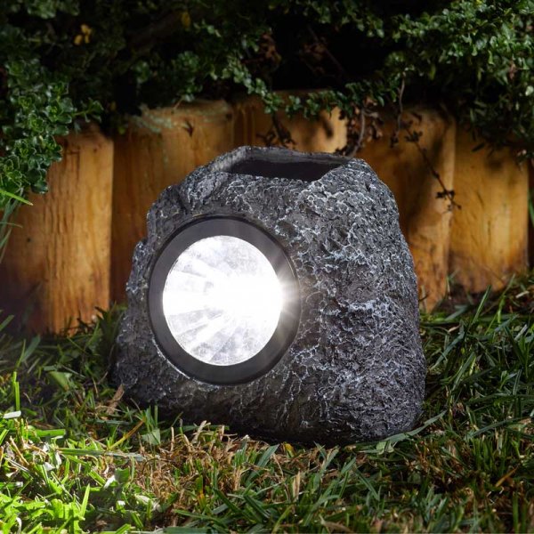 Solar Rock Spotlight 3 Lumens