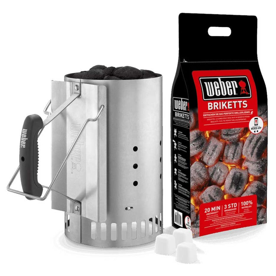 Weber Chimney Starter Set | Cornwall Garden Shop | UK