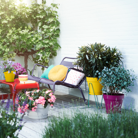 Loft Urban Round 20cm Ochre | Cornwall Garden Shop | UK