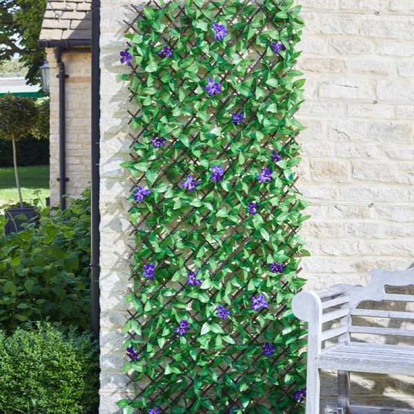 Trellis Lilac Bloom Expanding Willow 180 x 90cm