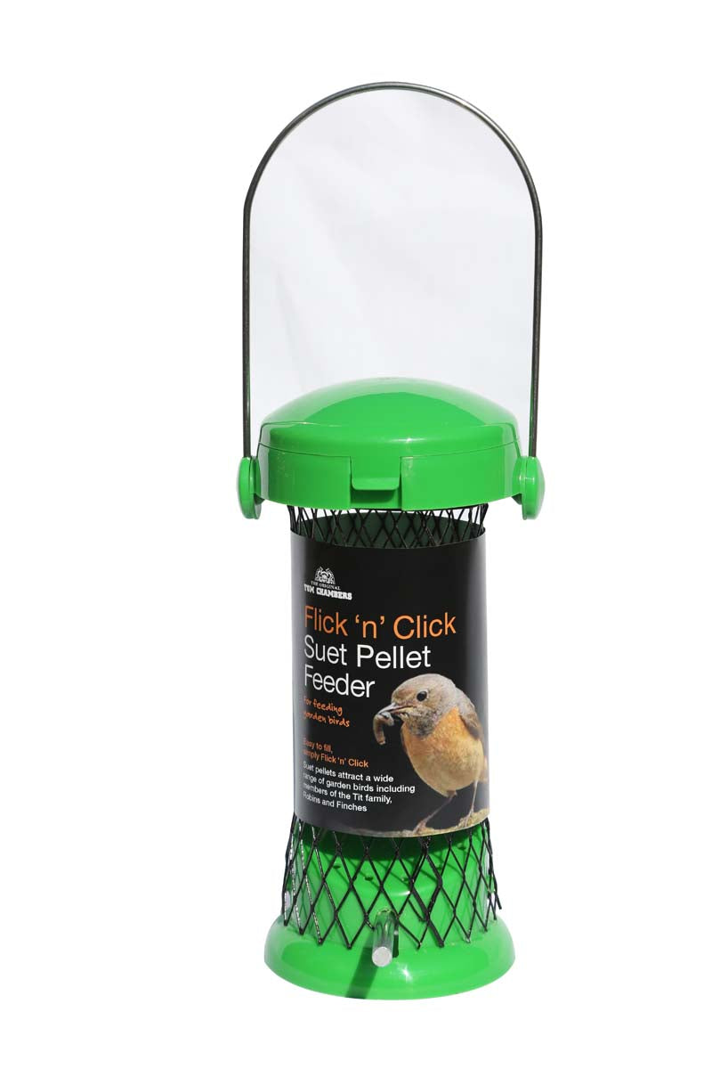 Suet Pellet Feeder Flick'n'click