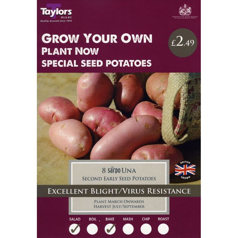 Sarpo Una Second Early | Cornwall Garden Shop | UK