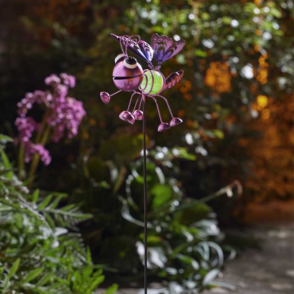 Solar Stake Light GloBugs