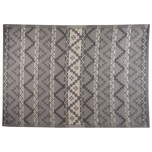 Rug Alfresco Aztec Jumbo - Mocha & Slate 1.5 x 2.1m