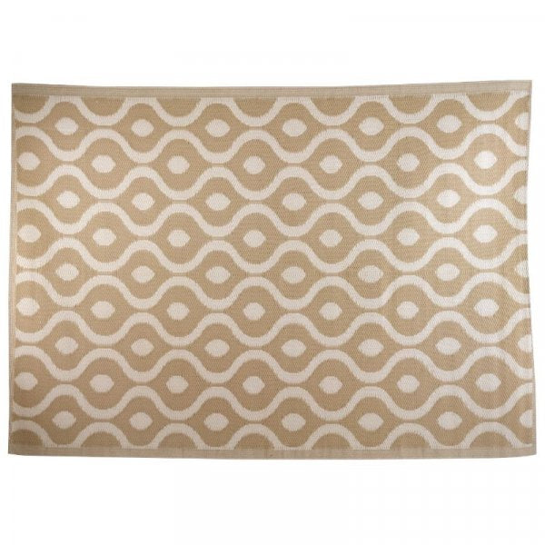 Rug Alfresco Neptune Jumbo - Mocha & Cool Grey 1.6 x 2.3m