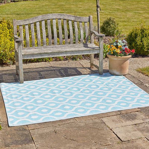 Rug Alfresco Neptune Jumbo - Mocha & Cool Grey 1.6 x 2.3m