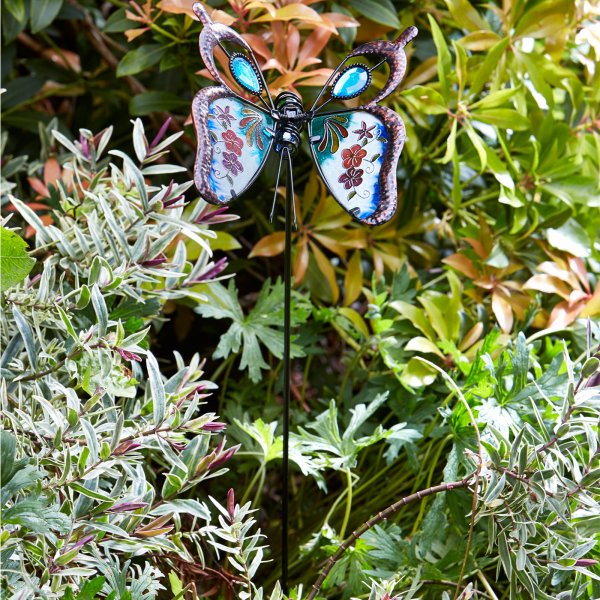 Border Stake Butterfly Brilliance