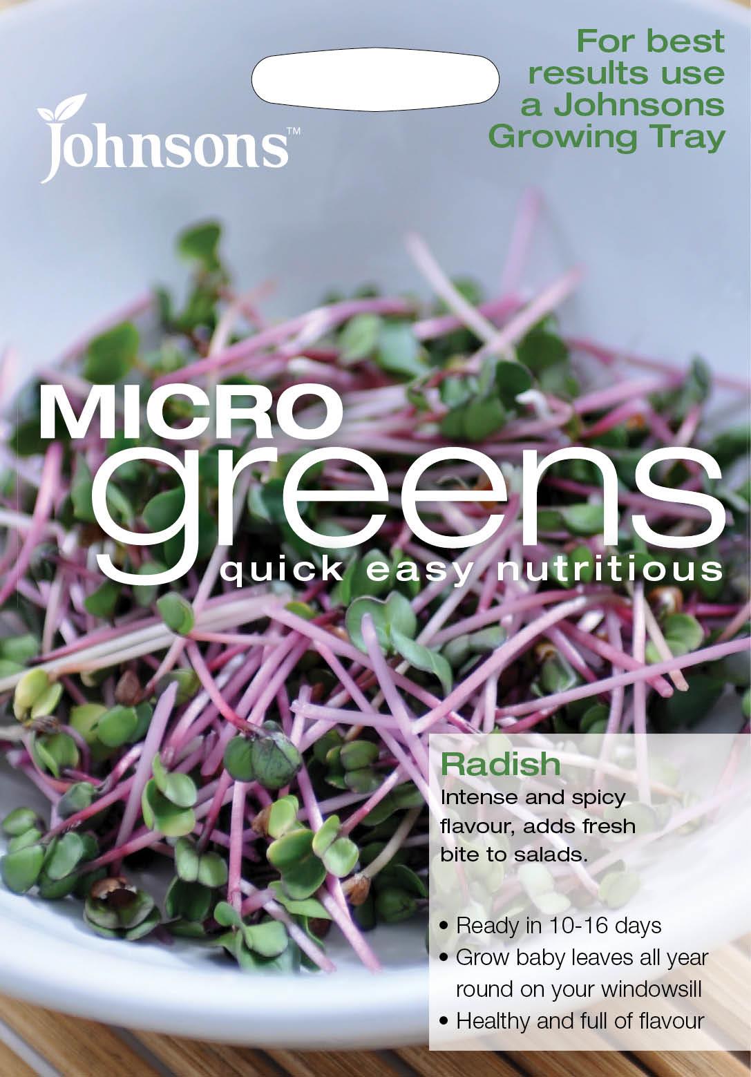 Microgreens Radish for Leaf Seeds