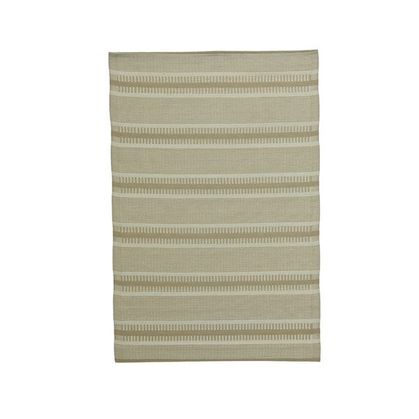 Check Stripe Outdoor Rug