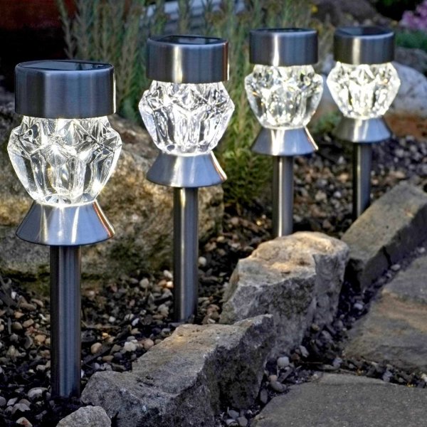 Solar Stake Light Crystal