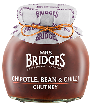 Mrs Bridges Chutney Chipotle, Bean & Chilli 290g
