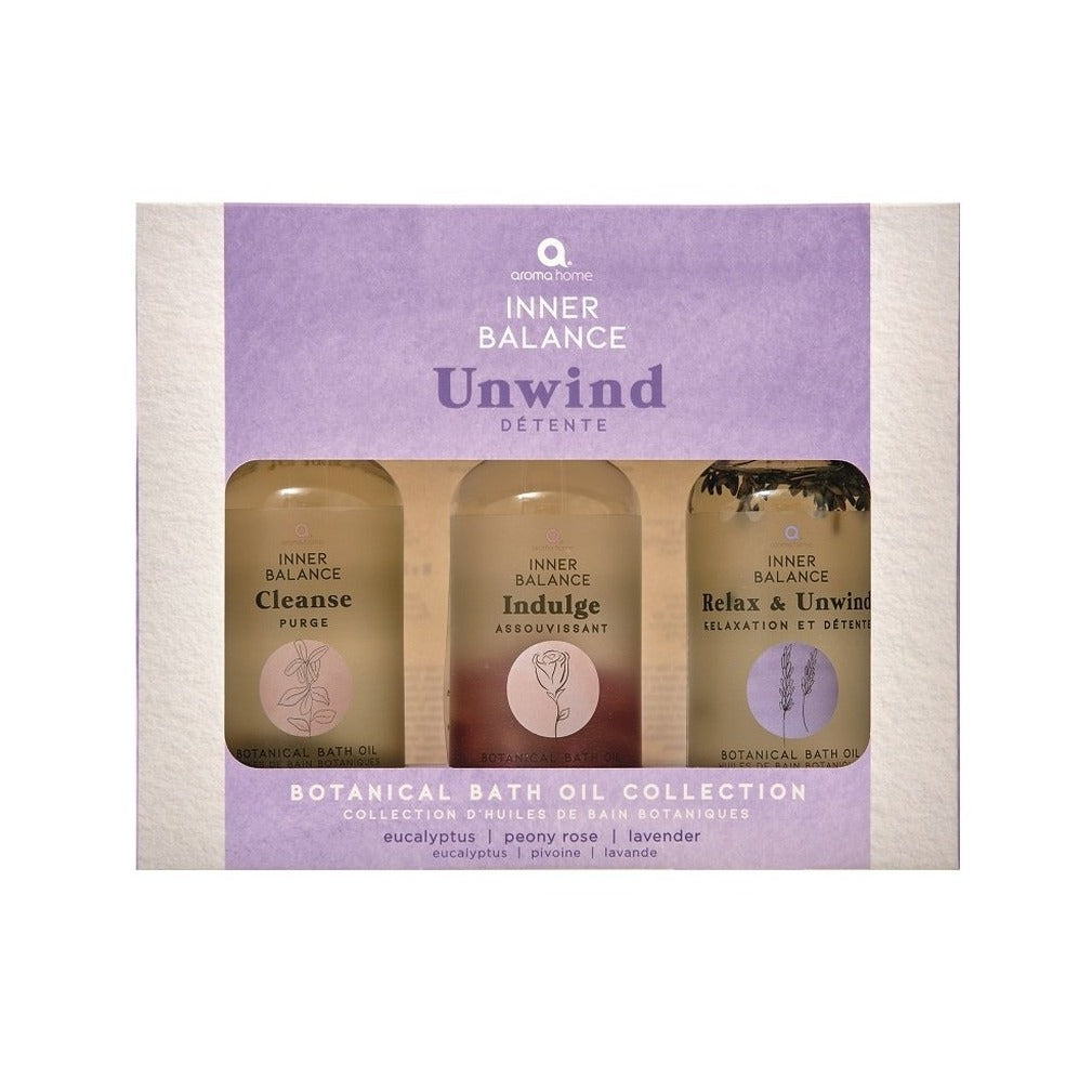 Unwind Bath Oil Gift Set | Cornwall Garden Shop | UK