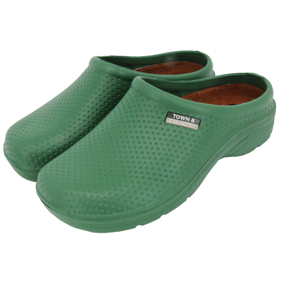 Eva Cloggie Shoes Green - Size 5
