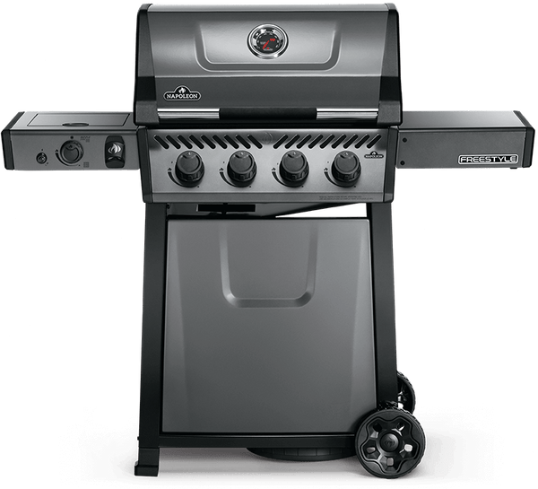 Freestyle 425 Gas Barbecue with IR Side Burner Grey