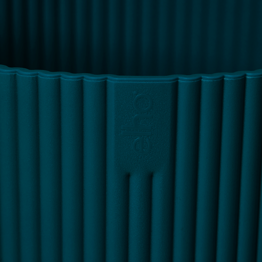 Vibes Fold Round Wheels 35cm Deep Blue | Cornwall Garden Shop | UK