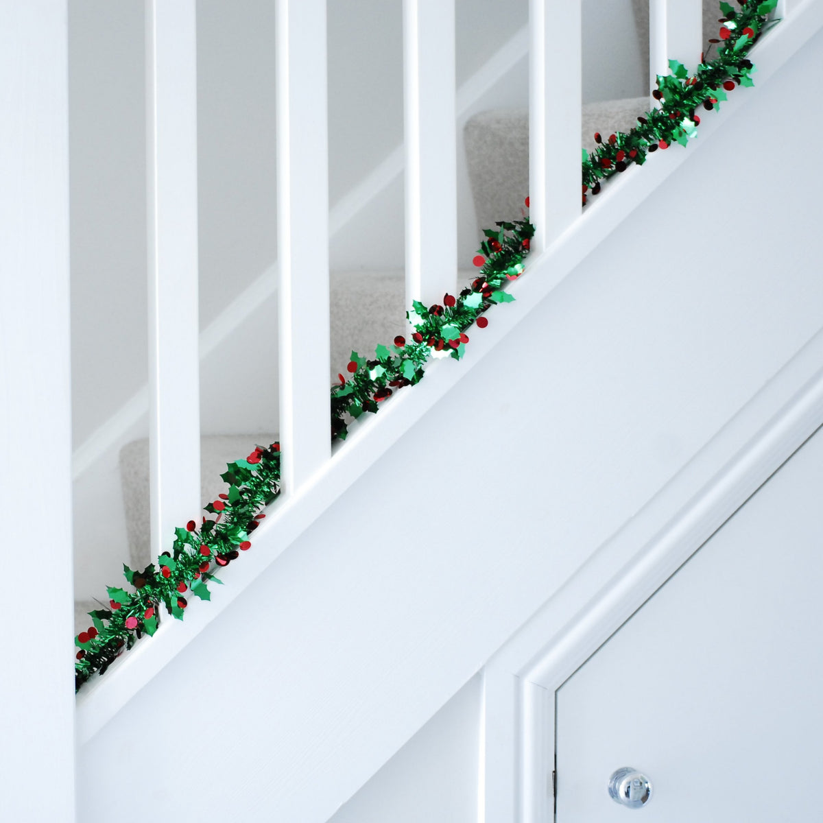 Holly Tinsel Red and Green | Cornwall Garden Shop | UK