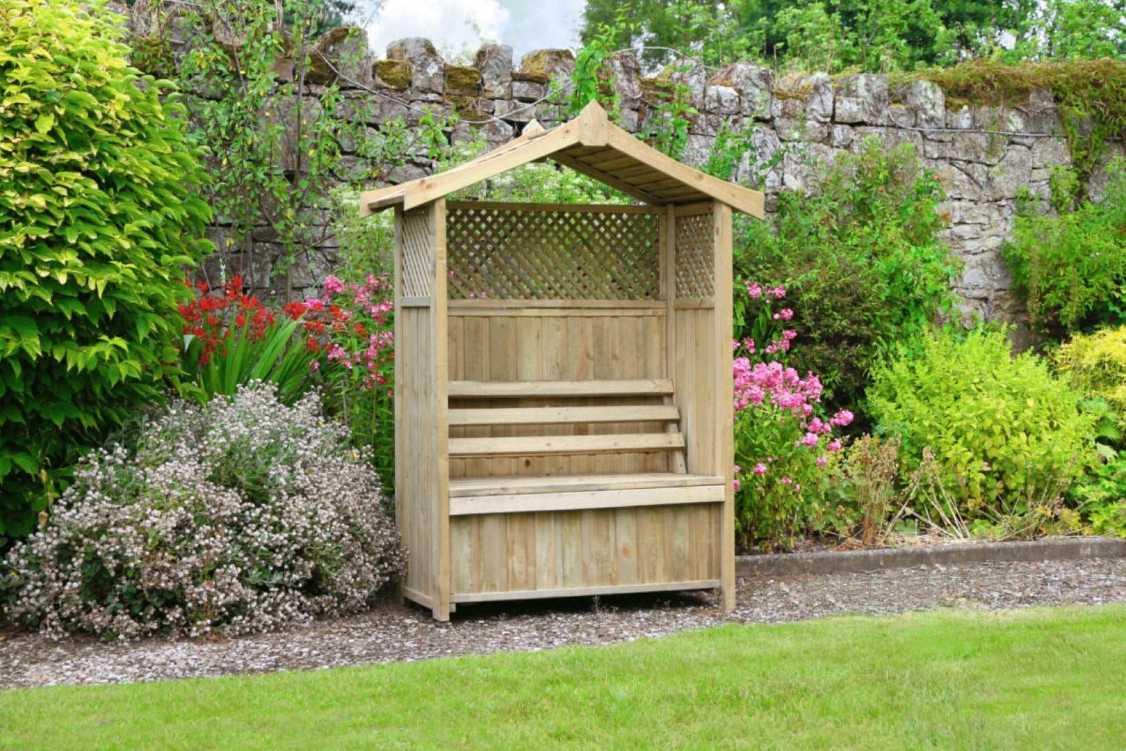 Dorset Arbour (with Storage) | Cornwall Garden Shop | UK