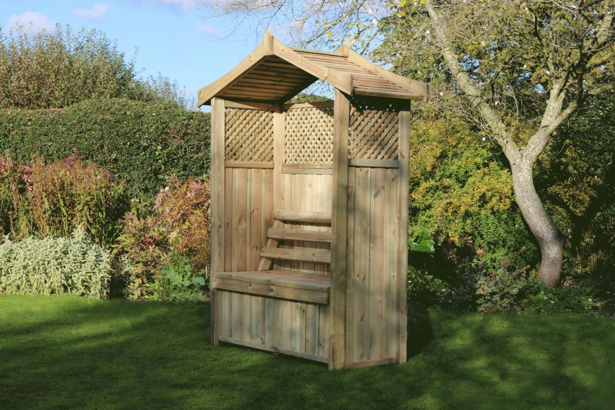 Dorset Arbour (with Storage) | Cornwall Garden Shop | UK