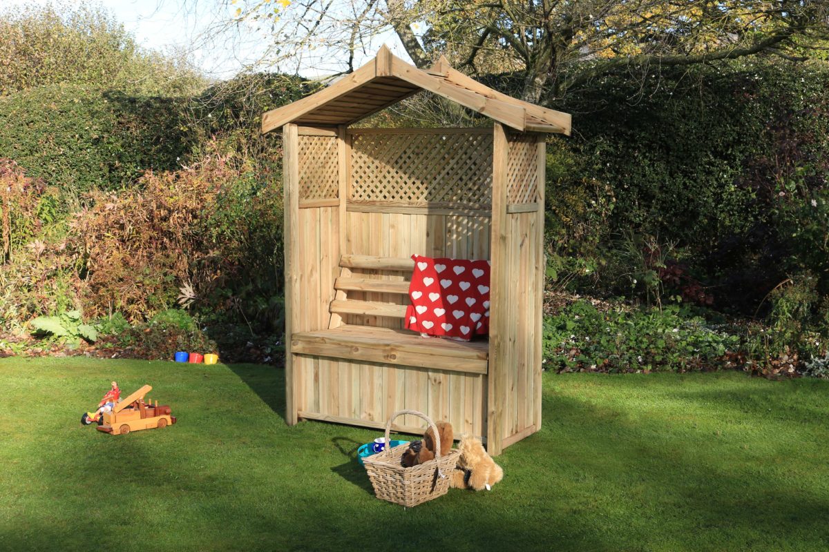Dorset Arbour (with Storage) | Cornwall Garden Shop | UK