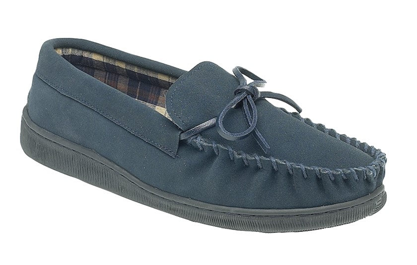 Slipper 'Adie' Moccasin Navy - Various Sizes