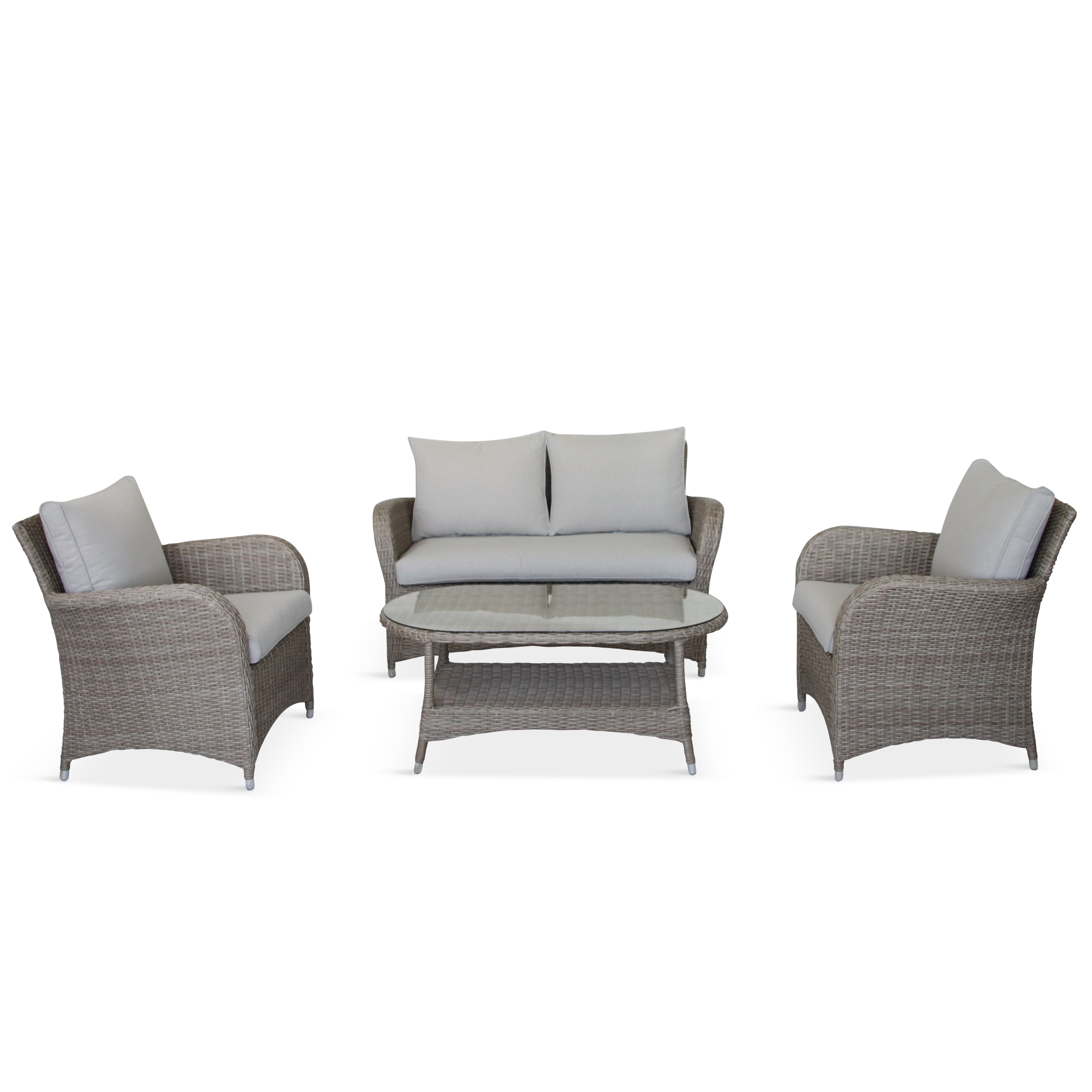 Monaco compact lounge set by online leisuregrow