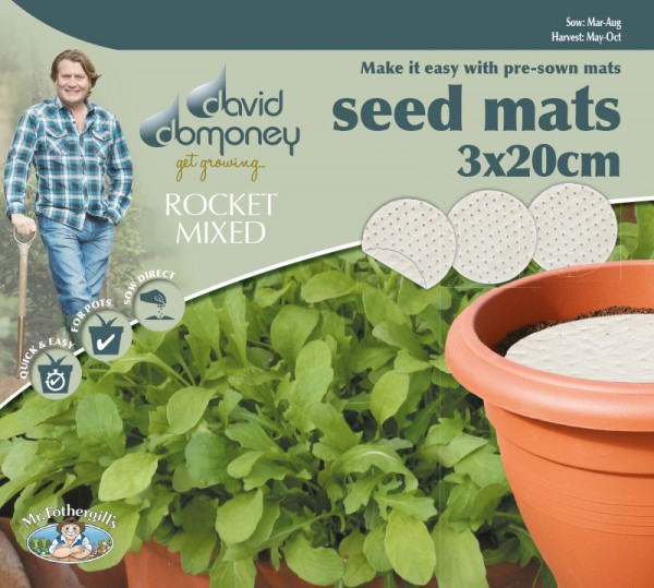 Rocket Seed Mat David Domoney