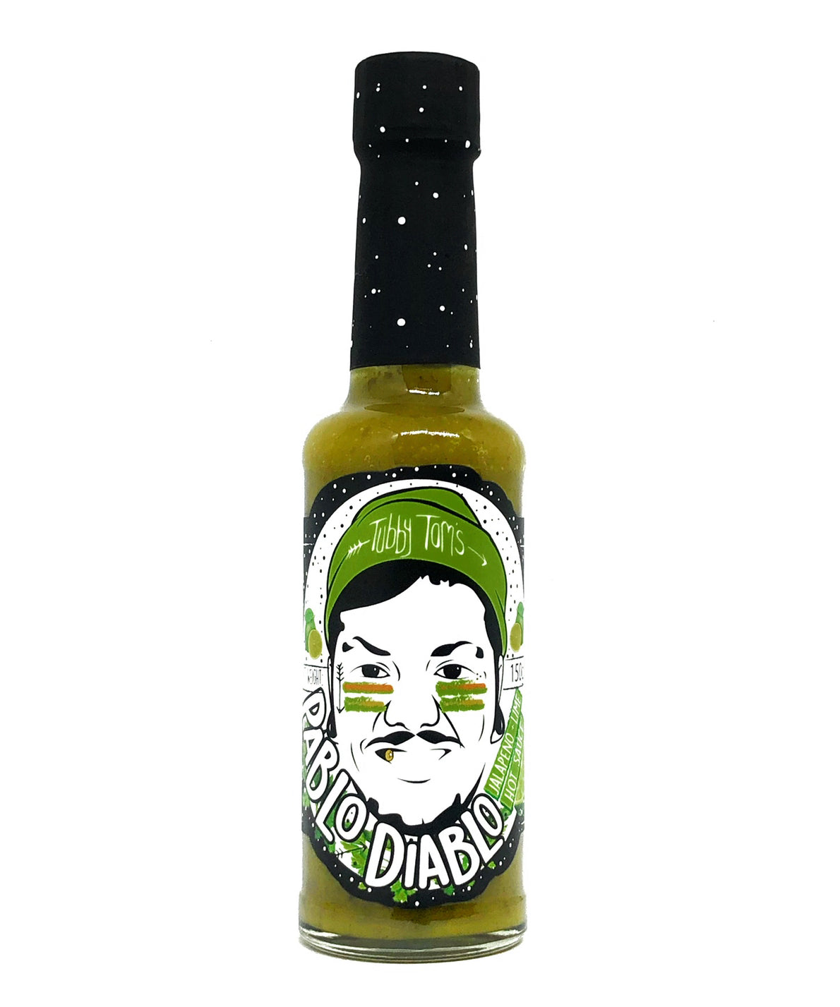 Pablo Diablo - Award Winning Jalapeno, Lime x Coriander Hot Sauce