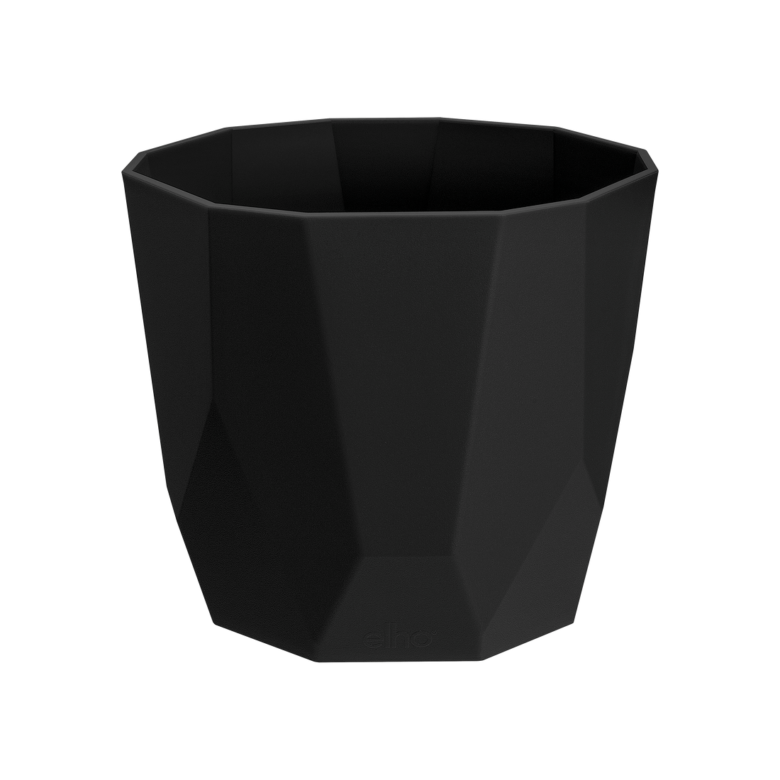 b.for Rock 16cm Indoor Pot Living Black
