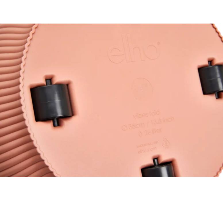 Vibes Fold Round Wheels 35cm Delicate Pink | Cornwall Garden Shop | UK