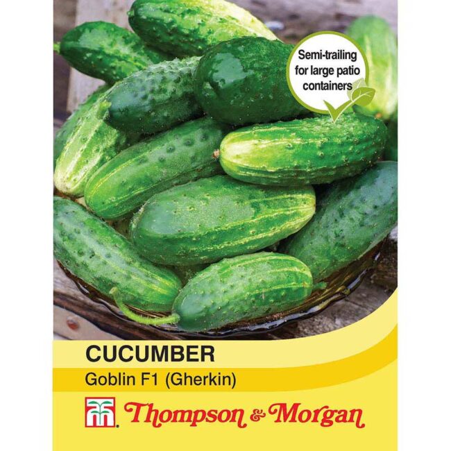 Cucumber Goblin F1 Hybrid (Gherkin) Seeds