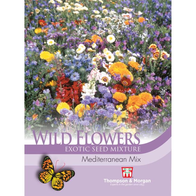Wild Flower Mediterranean Mix Flower Seeds