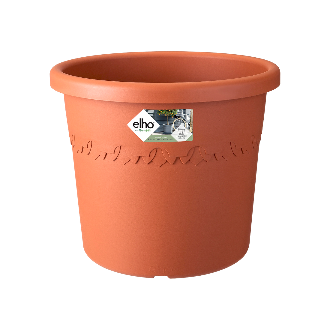 Algarve Cilindro 21cm Terra | Cornwall Garden Shop | UK