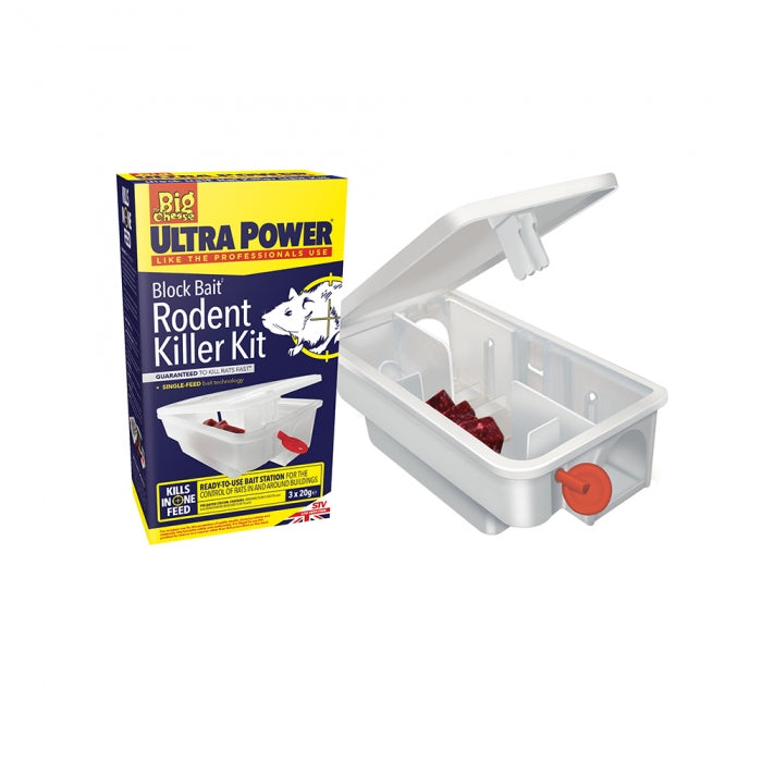 Rodent Killer Ultra Power Block Bait² Kit
