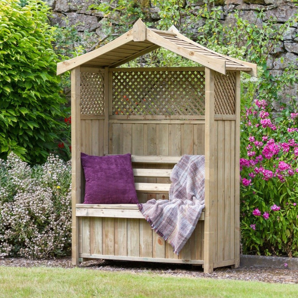 Dorset Arbour (with Storage) | Cornwall Garden Shop | UK